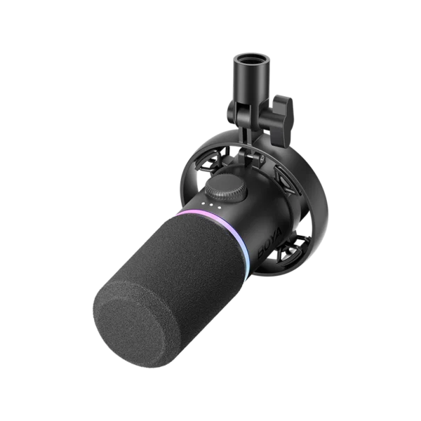 BOYA CastMic S60 USB & XLR RGB Dynamic Microphone With 3 Year Warranty - image 2