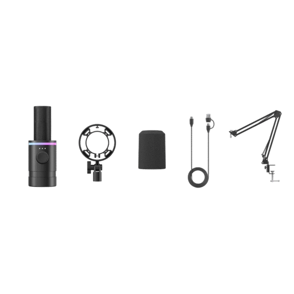 BOYA CastMic S60 USB & XLR RGB Dynamic Microphone With 3 Year Warranty - image 4