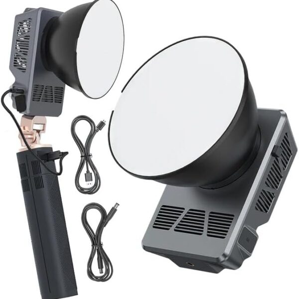 Mamen 100W RGB LED COB Professional LED Video Light with 140W Power Supply Handle