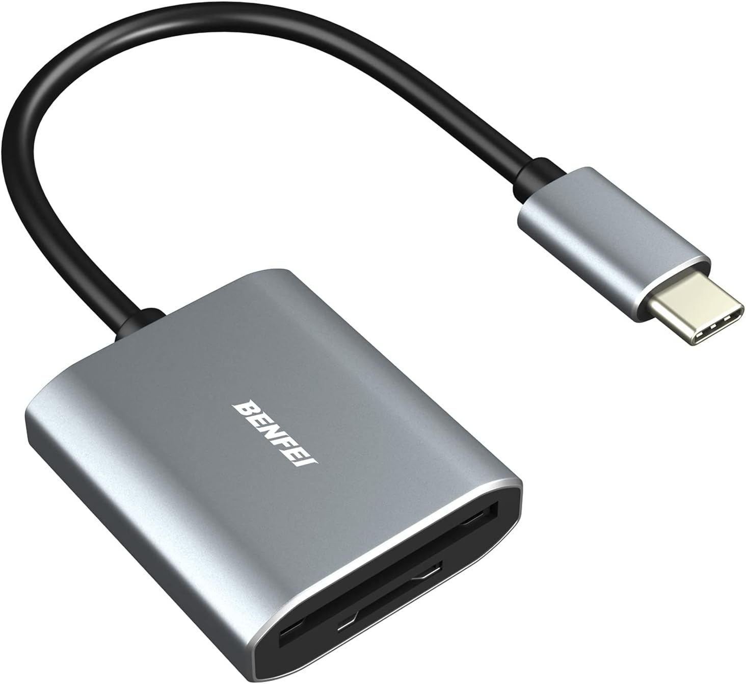 Memory Card Reader, BENFEI 2 in 1 USB-C to SD Micro SD MS CF Card Reader Price in Pakistan