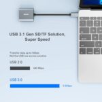Memory Card Reader, BENFEI 2 in 1 USB-C