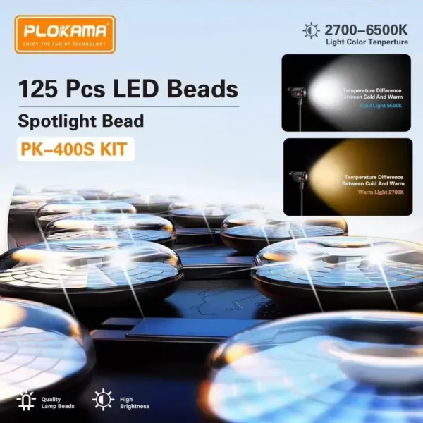 Plokama PK-400s-B Softbox Lighting Kit - image 8