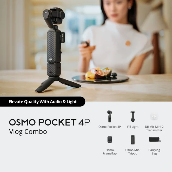 DJI Osmo Pocket 4P Vlog Combo - image 2