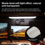 INKEE Inflatable LED Tube Light GCA20U,20W USB BI-Color Temperature Tube Lights with 2700K,4000K,5600K and 6500K 320 Full-Spectrum Lamp Beads CRI 95+ Photography Light Stick