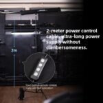 INKEE Inflatable LED Tube Light GCA20U,20W USB BI-Color Temperature Tube Lights with 2700K,4000K,5600K and 6500K 320 Full-Spectrum Lamp Beads CRI 95+ Photography Light Stick