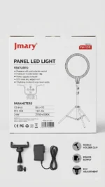 Jmary FM-13R 13-inch Panel LED Light for Video, Photography, & Streaming (24W, 2700K-6500K) - Image 3