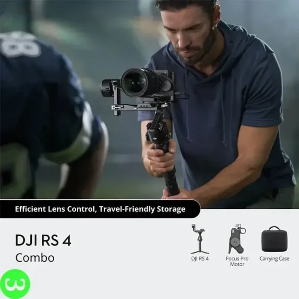 DJI RS 4 Pro Gimbal Stabilizer Combo - image 6