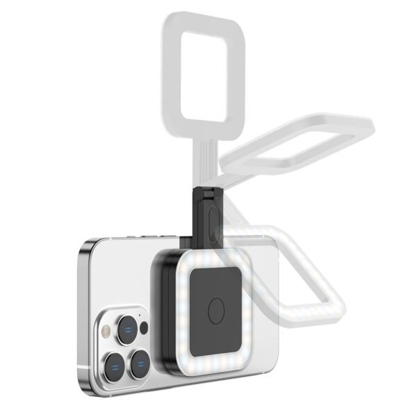 Mamen CL-V18 Selfie Light LED Folding Magnetic Led Fill Light Portable Mini Ring Light for Selfie Phone