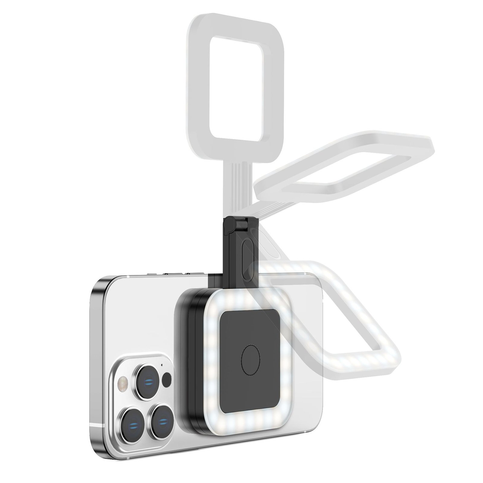 Mamen CL-V18 Selfie Light LED Folding Magnetic Led Fill Light Mamen CL-V18 Selfie Light LED Folding Magnetic Led Fill Light