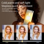 Mamen CL-V18 Selfie Light LED Folding Magnetic Led Fill Light